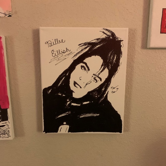 Billie Eillish Art - Picture 1 of 1